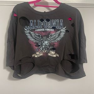 Women’s XL crop top shirt